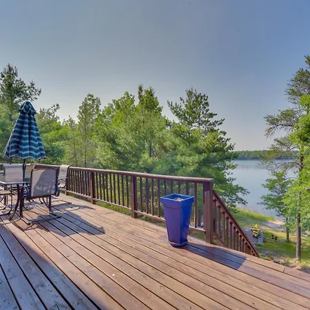 Bright Minong Vacation Rental On Little Sand Lake!